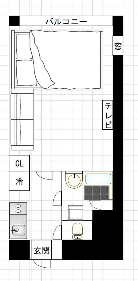 Nanba West Sakuragawa Station Apartment Ósaka Exteriér fotografie